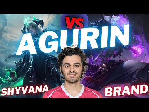 AGURIN | SHYVANA VS BRAND | JNG GAMEPLAY | Patch 14.13 / Season 14 | #LeagueofLegends