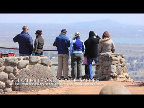 Golan Hills and Sea of Galilee - Colinas de Golan e Mar da Galileia