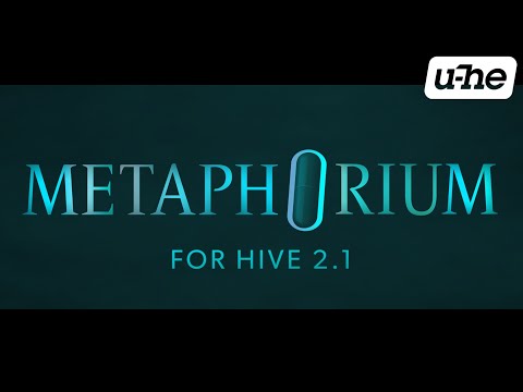 Metaphorium Presets for U-HE Hive 2.1 Including Sounds Used in The Matrix Resurrections + Push 2 Jam + Sonic Lab Patch Flip Walkthrough