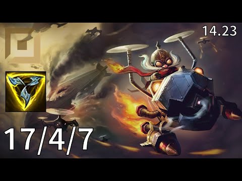 Corki ADC vs Caitlyn - EUW challenger | Patch 14.23