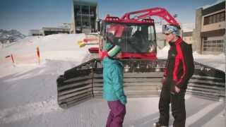 preview picture of video 'Zermatt-Matterhorn: Pistenbully experience'