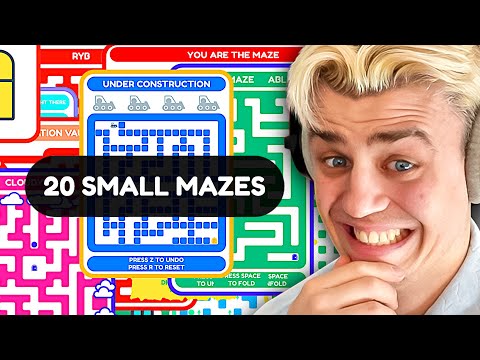 Papaplatte muss 20 Rätsel lösen (20 Small Mazes)