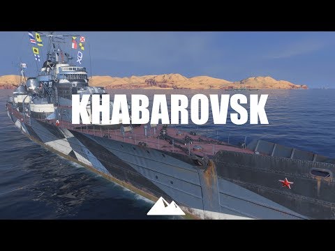 KHABAROVSK, eklig wenig Abstand! - World of Warships | [Division] [Deutsch] [60fps]