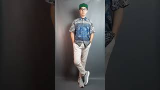 Download lagu Batik Gak Kaku! ✨ OOTD Smart Casual Pria (Batik Biru   Chino) #OOTDPria mp3
