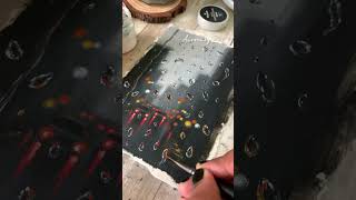 New obsession: painting rain 🤍