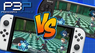 Persona 3 Portable Graphics Comparison (Switch VS PSP)