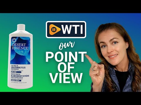 Desert Essence Tea Tree Oil Whitening - WTI product video review