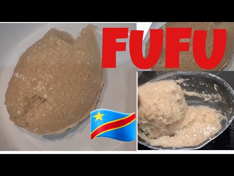 HOW TO COOK FUFU/ CONGOLESE STYLE