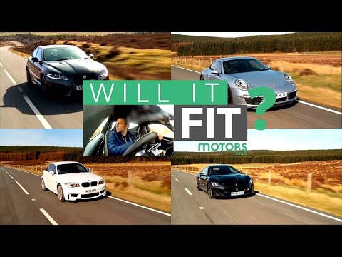 Parking: Porsche 911 Carrera S vs. Jaguar XFR-S vs. Maserati GT MC Stradale vs. BMW 1M