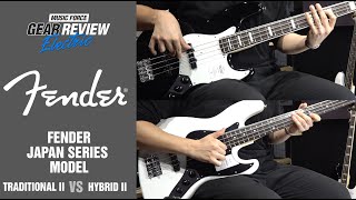 Video thumbnail for Fender Japan Series Traditional II VS Hybrid II Review (No Talking) by Music Force Official