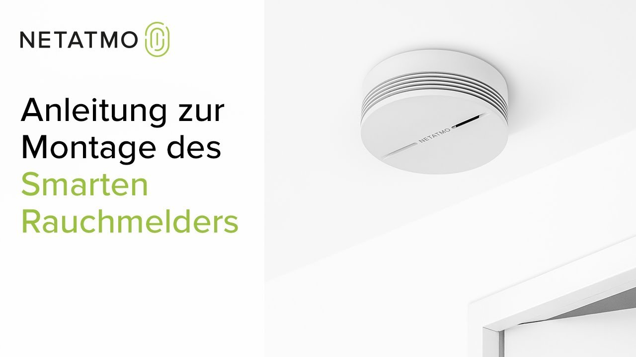 Netatmo Smarter Rauchmelder 3 Stück