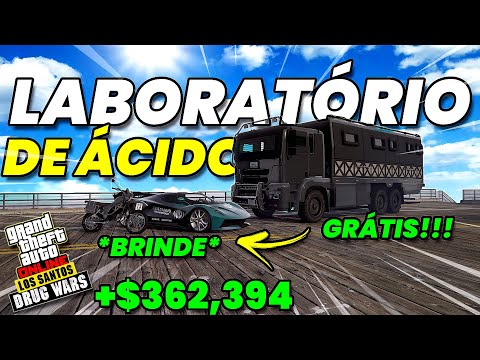 O MELHOR ESQUEMA PARA INICIANTES NO GTA 5 ONLINE - LABORATÓRIO DE ÁCIDO (GUIA COMPLETO)