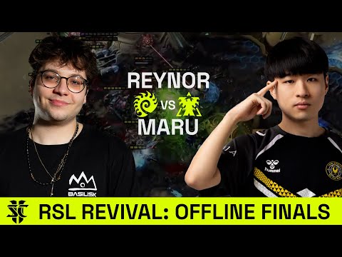 Reynor VS Maru | RSL Revival: Offline Finals | Open Bracket Grand Final | Starcraft 2