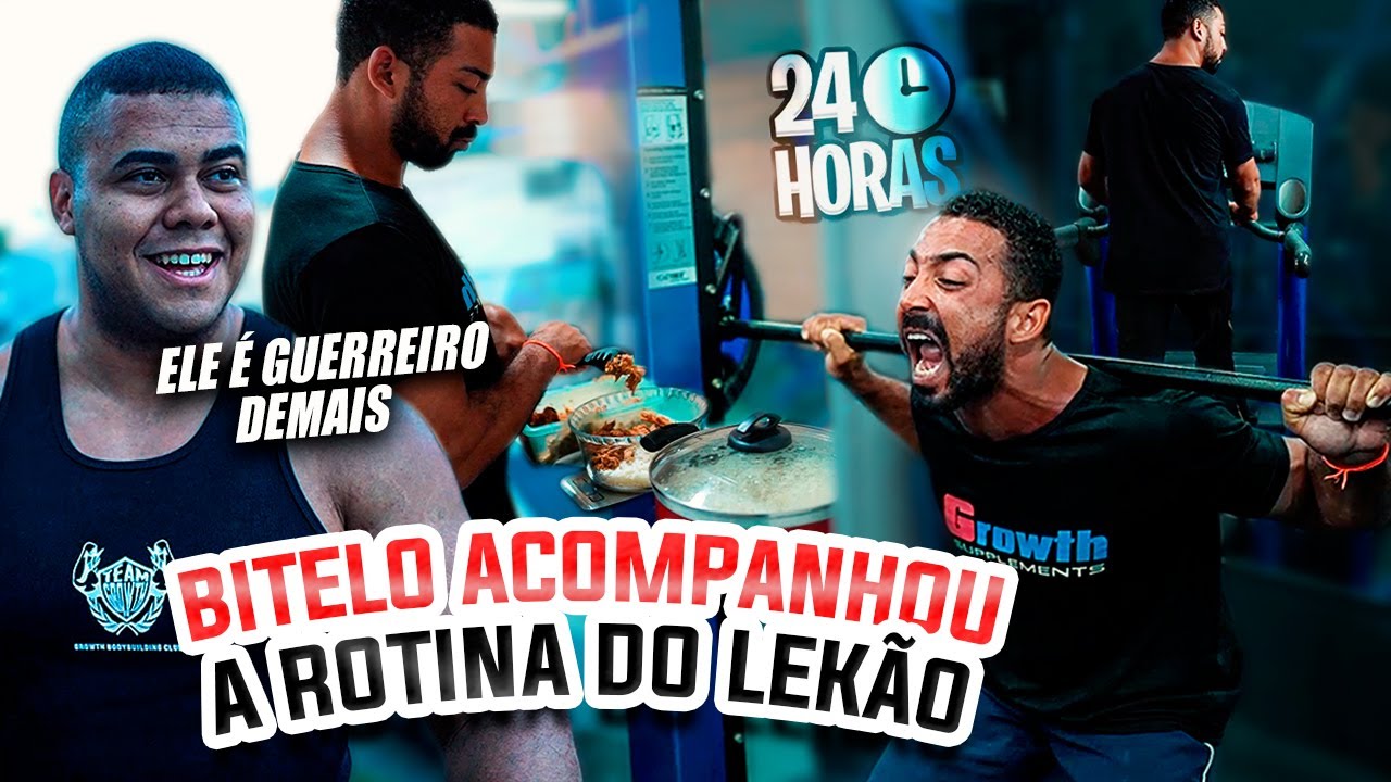 PARALISIA CEREBRAL NÃO PAROU ELE - 24H COM LEKÃO
