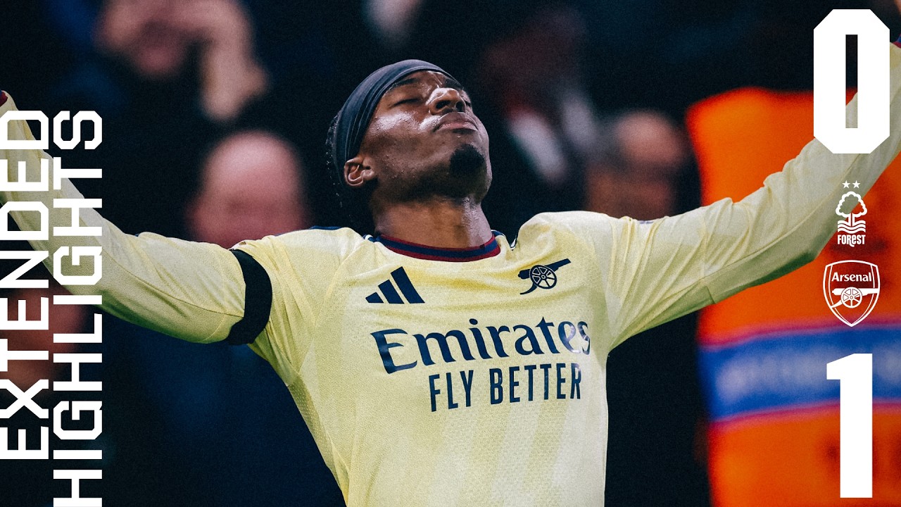 Nottingham Forest FC 0 - 1 Arsenal FC highlights
