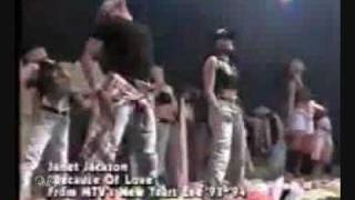 JANET JACKSON - BECAUSE OF LOVE MTV (NewYears 93) LIVE NEW YORK