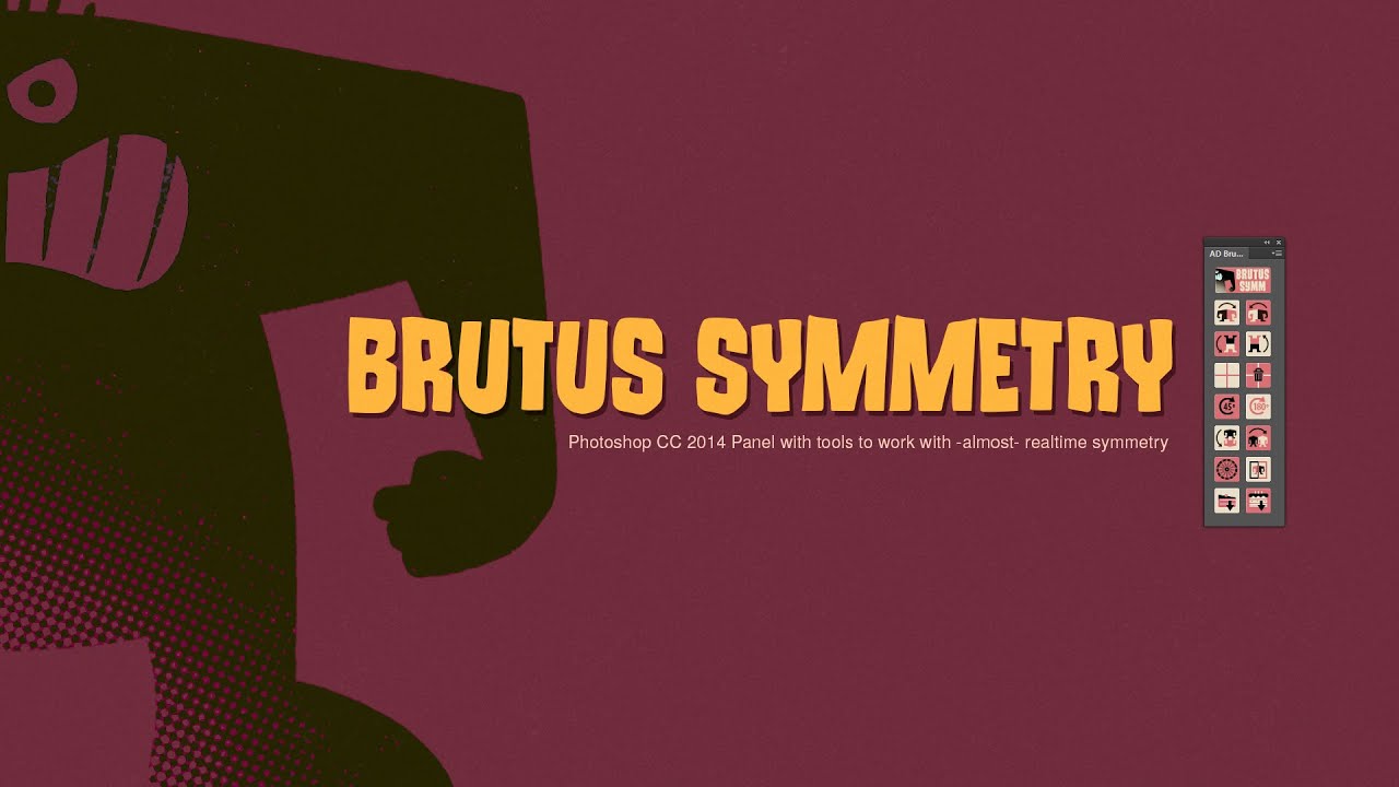 AD Brutus Symmetry - Photoshop Creative Cloud Panel - YouTube