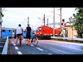 Romanian Railroad Crossing Trecere De Cale Ferată în Romania Compilation 1