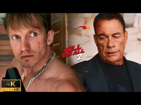 Van Damme vs Mafia Henchmen – Signature Kicks Scene | Kill Em All 2