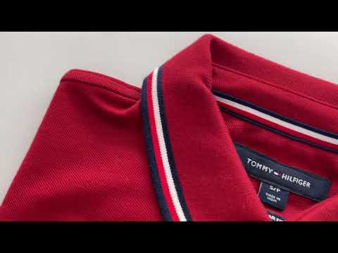 POLO REGULAR FIT TOMMY HILFIGER ROJO