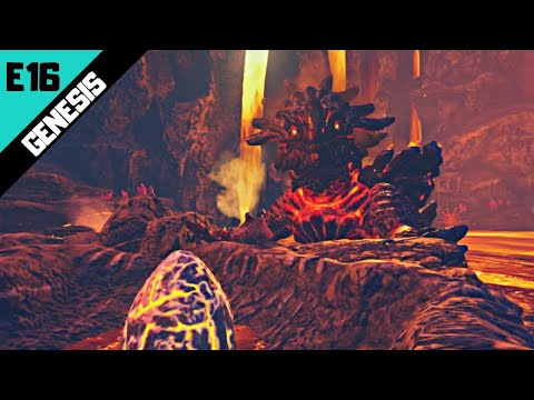 Stealing My Very First Magmasaur Eggs!!! | Ark Genesis | DLC GAMEPLAY E16