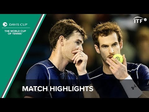 Murray/Murray (Great Britain) vs del Potro/Mayer (Argentina) | Davis Cup Highlights | ITF