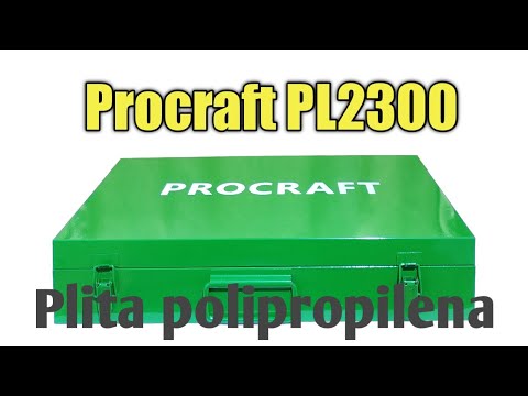 Plita de lipit polipropilena Procraft PL2300 - no comment