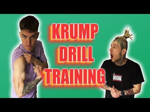 Krump Dance Practice - 70 minutes of Drill - Basic Moves Tutorial
