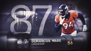 #87 DeMarcus Ware (DE, Broncos) | Top 100 Players of 2015