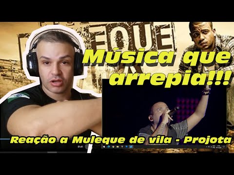 REAÇÃO DO SARGENTO CAMARGO À MÚSICA DO RAPPER PROJOTA - MULEQUE DE VILA