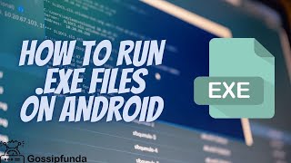 How to Run  Exe Files On Android | .EXE ON ANDROID 👨🏿‍💻