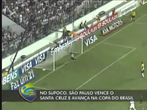 Melhores Momentos - São Paulo 2 x 0 Santa Cruz - Copa do Brasil