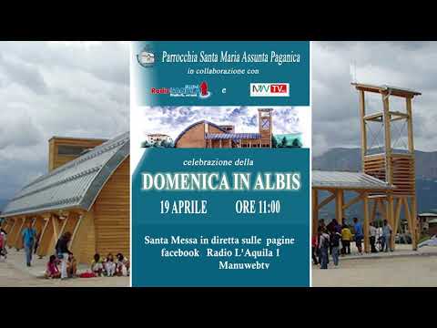Manuwebtv: PAGANICA ,Domenica 19 Aprile Messa della Domenica in Albis in streaming
