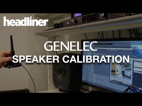 Genelec GLM 4.1 Software Speaker Calibration Demo