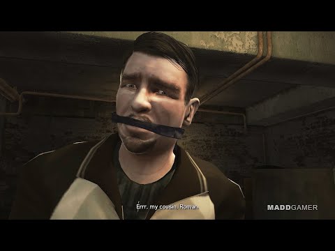 Niko and Roman get kidnapped scene  - GTA 4