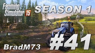 Farming Simulator 15 - Season 1 - Episode 41 - Selling Silage and Surprise!!