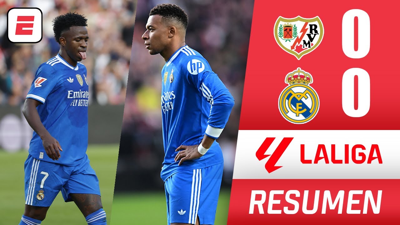 REAL MADRID sigue perdido, no pudo con RAYO VALLECANO y se conformó con empate sin goles | La Liga