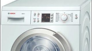 BOSCH WASHING MACHINE DOOR LOCK REPAIR