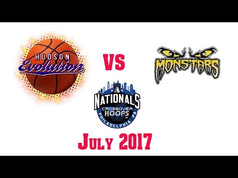 Hudson Evolution vs Monstars AAU | CrossOver Hoops Nationals 2017