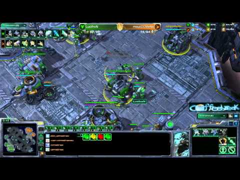 mouzMana vs Lucifron (PvT) bo3 G1