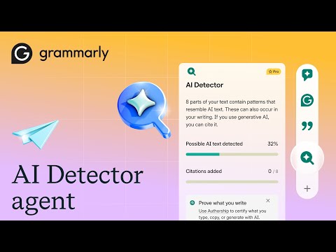 Check Your Work for AI With Grammarly’s AI Detector