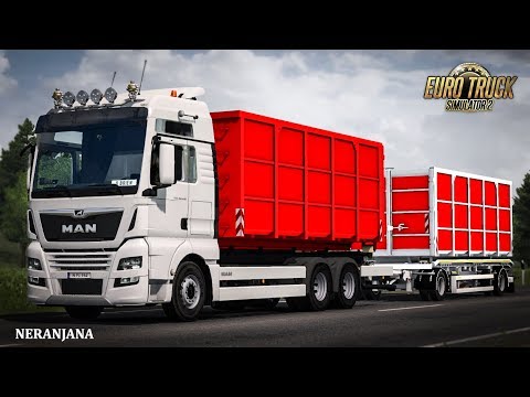 ETS 2 Mod | DIN containers for MADster MAN TGX E6 [ETS2 v1.35-1.36]