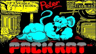 [Amstrad CPC] Peter Pack Rat - Longplay