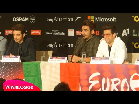 Eurovision Press Conference: Italy - Il Volo | wiwibloggs