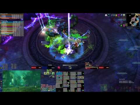 Pure vs Mythic Skorpyron, Resto Druid PoV
