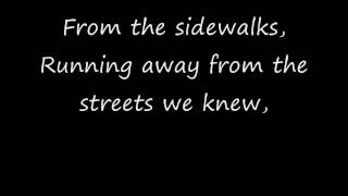 Story Of The Year  Sidewalks (Lyrics)