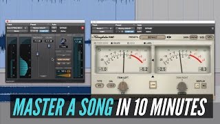 How To Master A Song In 10 Minutes - RecordingRevolution.com