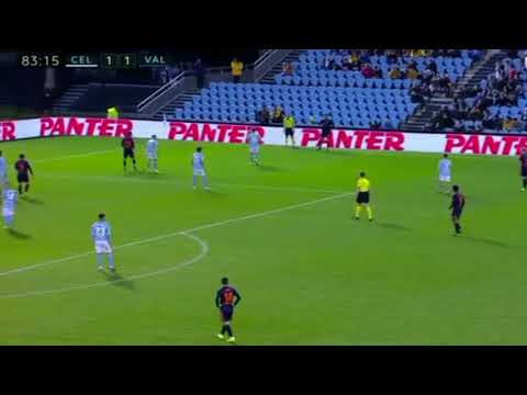 GOL DE RODRIGO / CELTA VS VALENCIA (1-2)