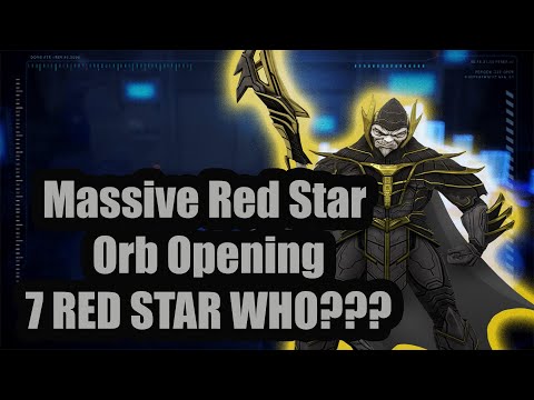 Massive Red Star Orb Opening for Corvus Glaive! 7 Red Star PULL!!!!!