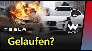 Waymo Robotaxis sind mit Abstand die Nummer 1? Tesla Robotaxis hängen hinterher?